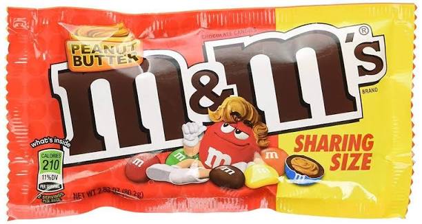 M&M Peanut Butter & Jelly King Size 80g * 24 Pack