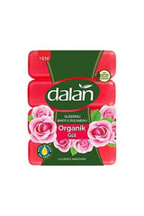 Dalan Organic Rose Shower Soap 150G 4 PCK