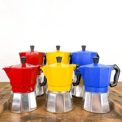 Traditional Coffee Pot Colourful