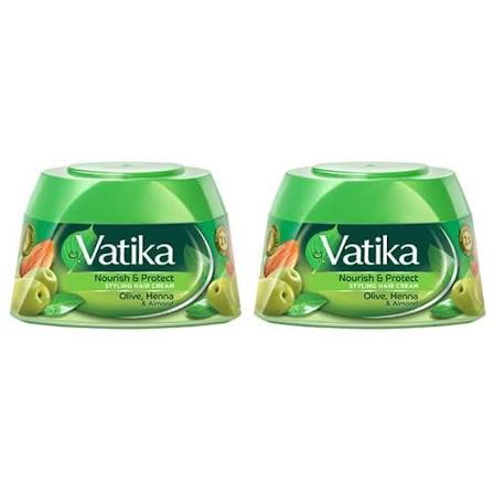 Vatika - Styling Hair Cream - Olive, Henna & Almond - 140ml - 2 Pack