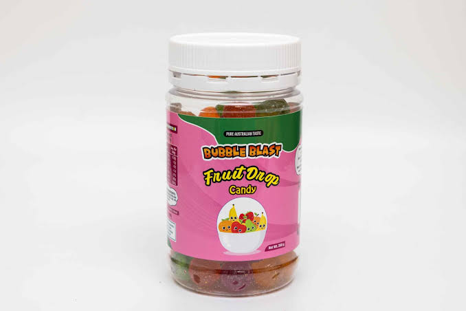Bubble Blast Frruit Drop Candy 250g