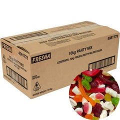 Fresha Party Mix Lollies Bulk 10kg