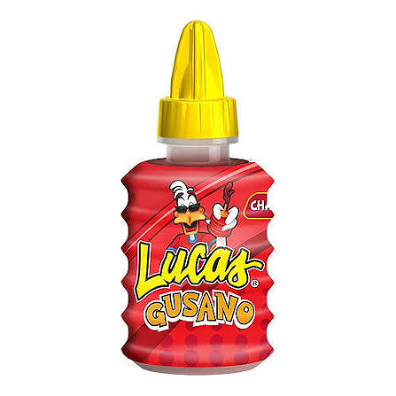 Lucas Gusano Chamoy Liquid Candy 36g * 10 Pack
