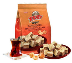 Today Hazelnut Cube Wafer 200g