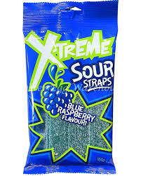 160G XTREME STRAPS BLUE RASP
