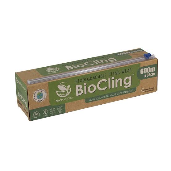 Envirochoice Biocling Biodegradable Cling Wrap 33Cm X 600M