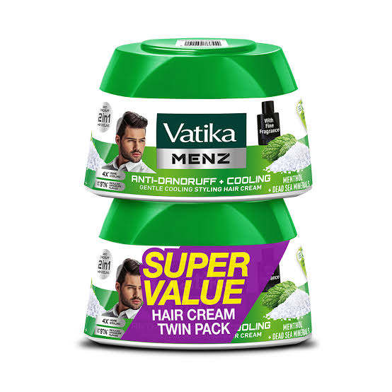 Vatika - Men Hair Styling Cream - Menthol - 140ml - 2 Pack