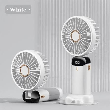 Portable Rechargeable LED Digital Display Fan