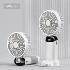 Portable Rechargeable LED Digital Display Fan