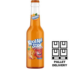 Kool-Aid Glass Bottle - Orange 355ml x 12 Pack