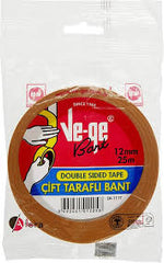 Ve-Ge Bant Double Sided Tape 12mm x 25M