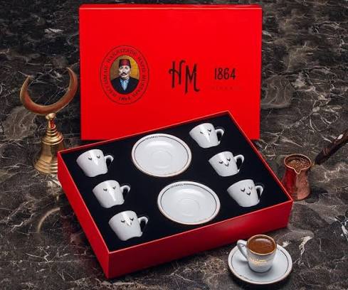 Turkish Coffee Cup 6Psc Set