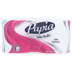 Papia 3ply Toilet Paper 2Rolls