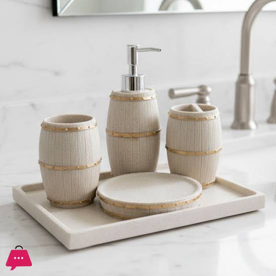 Titiz - Bathroom Set - 5pcs