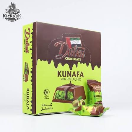 Dubai Choc Pistachio & Kunafa 10x80g