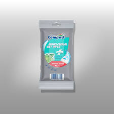Ultra Compact Antibacterial Wipes 15pcs