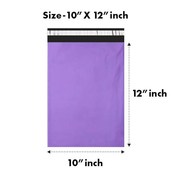 Bag With 10/12 Dc Purple Prem