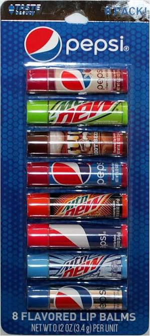 Pepsi Lip Balm Stand 64 Pack