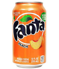 Fanta - Peach US 355ml x 12 Pack