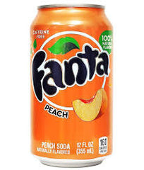Fanta - Peach US 355ml x 12 Pack
