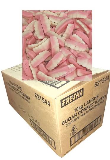 Fresha Laughs Lollies Bulk 10kg