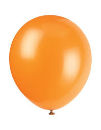 Unique Party - Balloons Citrus Orange 12'' 30.4cm 10pk