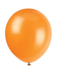 Unique Party - Balloons Citrus Orange 12'' 30.4cm 10pk