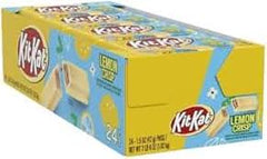 Kitkat Lemon Flavored Creme Wafer Candy Bars 42g * 24 Pack