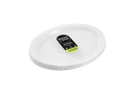 Lemon & Lime - Plastic Oval Plate 31X24.5Cm 12X 20pk