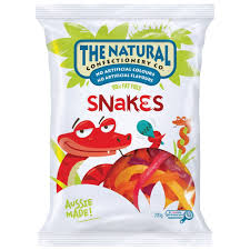 The Natural Confectionary co Snakes 190g x12