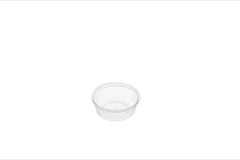 Genfac - Round Sauce Containers 50ml 50pcs