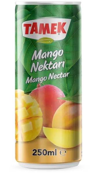 Tamek Mango Nectar Juice Can 250ml