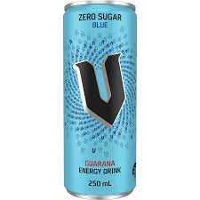 V zero sugar blue 250ml x24 can