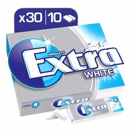 Wrigley's - Extra - White Peppermint Chewing Gum 14g x 30 Pack
