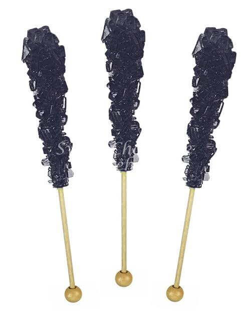 Crystal Candy Sticks Blackcurrant 16 Pack