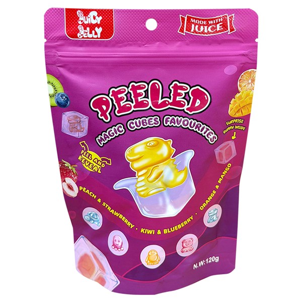 JUICY JELLY MAGIC CUBES FAVOURITES 120 G x 12