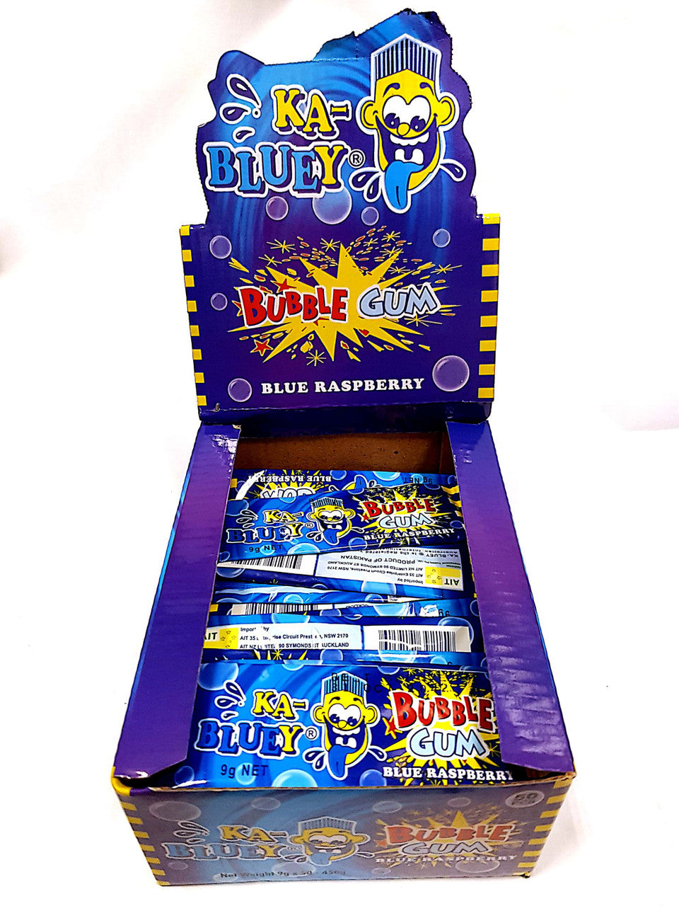 Ka Bluey Rasbery Bubble Gum 9g * 50 Pack