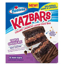 Hostess Triple Chocolate Kazbars 284g