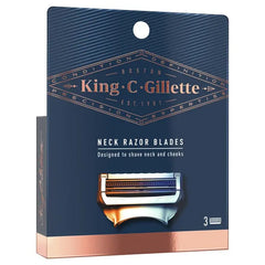 King C Gillette Neck Razor Blades 3 Pack