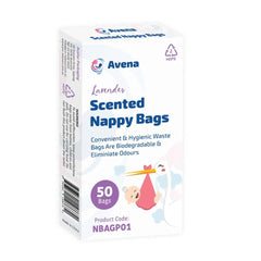Avena Lavender Scented Nappy Bags