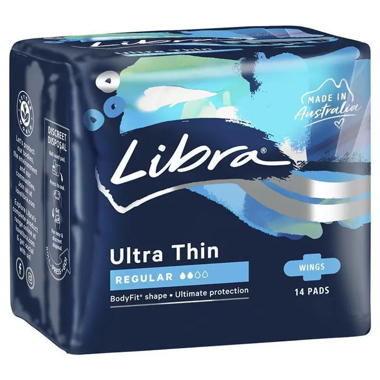 Libra Invisible Light Pads With Wings 14 Pack