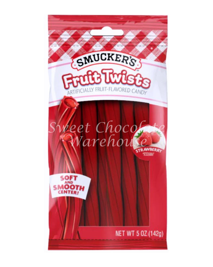 Smucker's Fruit Twists Strawberry 141G * 12 Pack