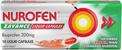 Nurofen Zavance 10 Liquid Capsules