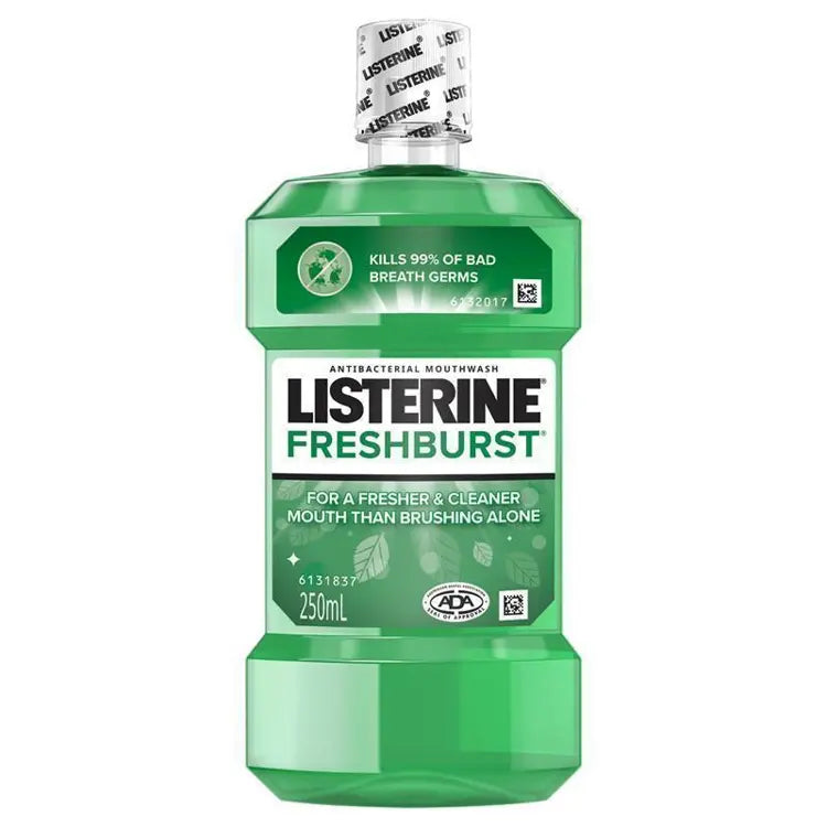 Listerine Fresh Burst Mouthwash 250ml