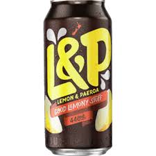 L&P Lemon and Paeroa - Soda Can 440ml x 24 Pack
