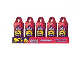 Lucas Muecas Lollipop Cherry Flavoured Candy 25g * 10 Pack