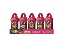 Lucas Muecas Lollipop Cherry Flavoured Candy 25g * 10 Pack