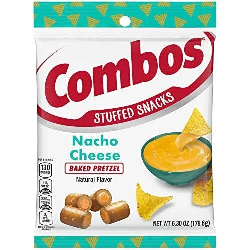 Combos Nacho Cheese Baked Pretzel 178g * 12 Pack