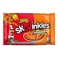 Lucas Skwinkles Salsagheti Mango Flavour 24g * 12 Pack