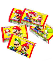 Japan Coris Super Mario Brothers Chewing Gum 6g * 60 Pack